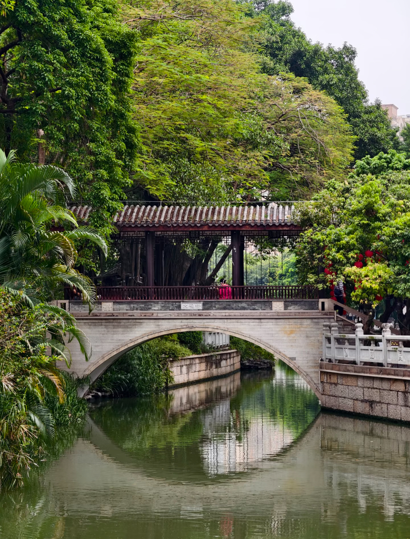 Old Guangzhou lanes and traditional Cantonese architecture
